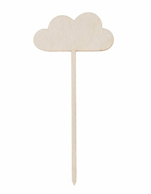 Dřevěné zapichovátko - Mrak