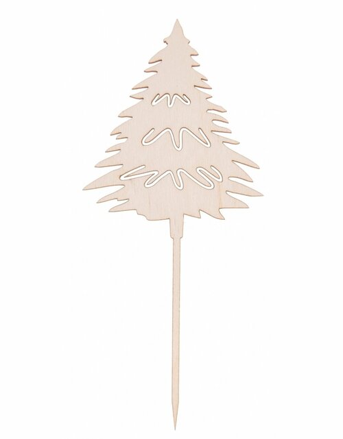 Vánoční dřevěná dekorace - Stromeček