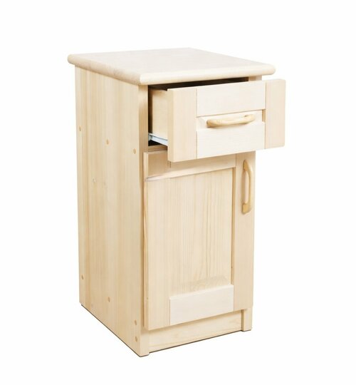 Noční stolek Lucie - smrk