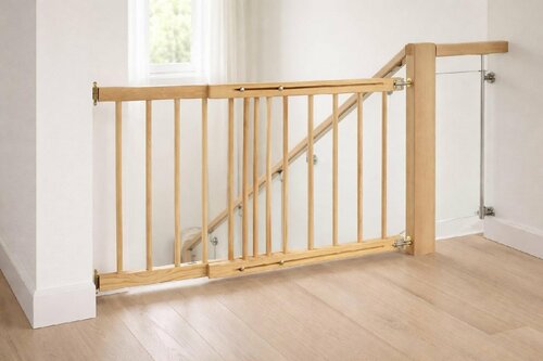 Zábrana dveře, schody 72-122 cm výška 82 cm