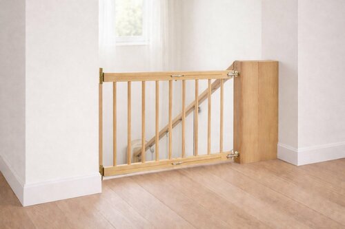 Zábrana dveře, schody 52-72 cm výška 68 cm