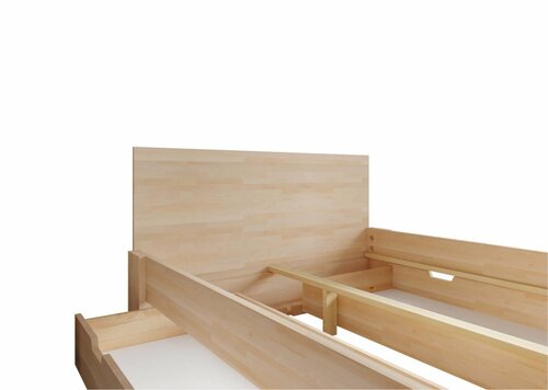 Postel Vejle 140x200 cm masiv buk + rošt ZDARMA