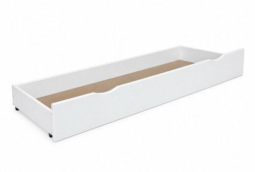Zvýšený šuplík pod postel 198 cm - bílá