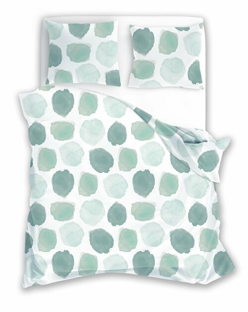 Povlečení ze saténového mikrovlákna 140 x 200 + 70 x 90 cm - model 001