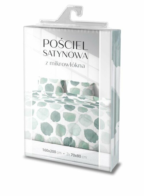 Povlečení ze saténového mikrovlákna 140 x 200 + 70 x 90 cm - model 001