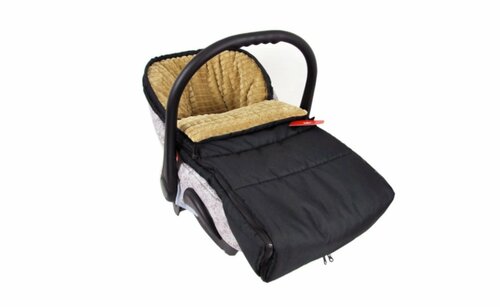 Fusak K24 minky černý - béž