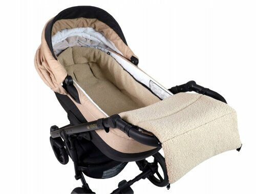 Fusak K4 bouclé - béžová