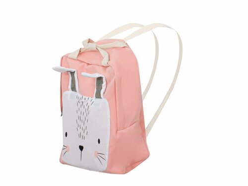 Dětský batůžek Králík lososová