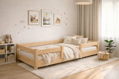 Rostoucí postel Tobi 90x200 cm + zónová matrace Kaira 14 cm + rošt 