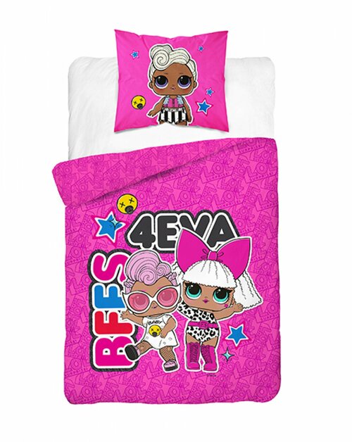 Povlečení 140/200 + 80/70 cm - L.O.L surprise