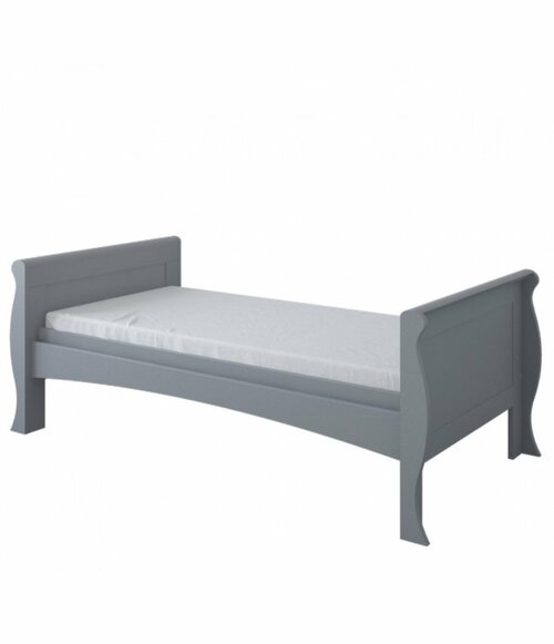 Postýlka 140/70 cm Margit - šedá - 3v1 