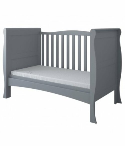 Postýlka 140/70 cm Margit - šedá - 3v1 