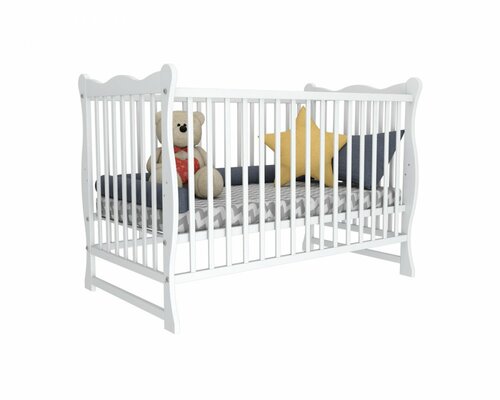 Postýlka Julka 120/60 cm - bílá