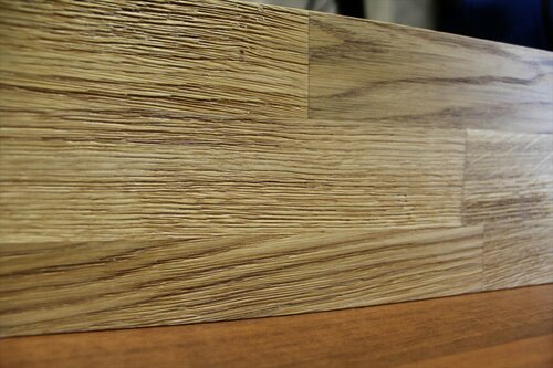 Postel Aalborg 140x200 cm masiv dub - rustical + rošt ZDARMA