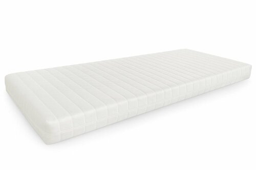 Postel Denis bílá + matrace MedicoDream 14 cm + rošty ZDARMA