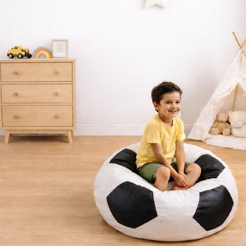 Sedací vak fotbalový míč 300L, 80 cm XL r.12