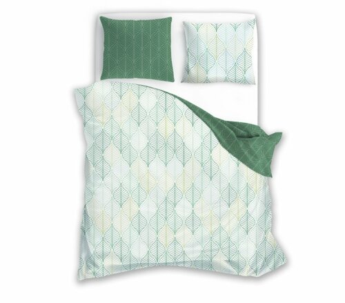 Povlečení bavlněný satén 140 x 200 + 70 x 90 cm - 014