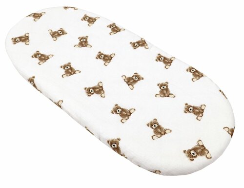 Mušelínové prostěradlo do kočárku / medvídci