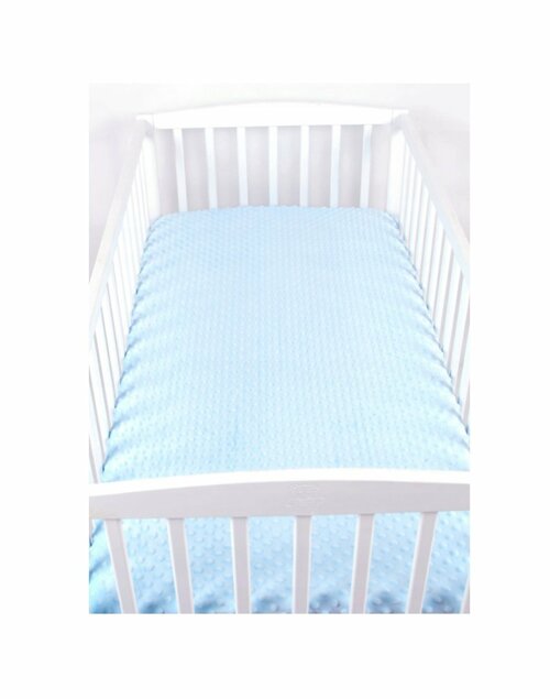 Prostěradlo minky světle - modrá