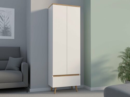 Policová šatní skříň skandinávský styl - Norge 02