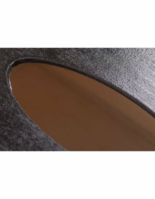 Černá dřevěná krabička na kapesníky - 14x26x8,3 cm