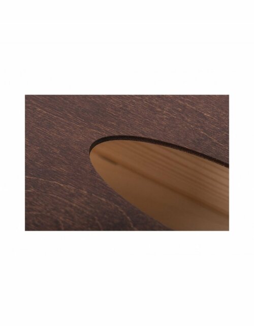 Dřevěná krabička na kapesníky - 26x14x8,5 cm / TEMNÝ BRONZ