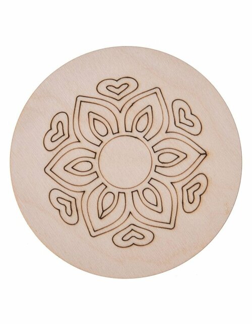 Dřevěný servírovací podtácek - vzor 5