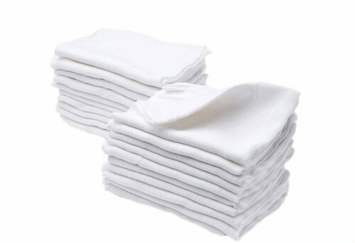 Plena bílá - bavlna 80x70 cm - 115g