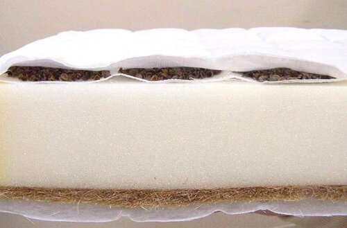 Matrace pohanka - PUR - kokos 180x80 x cca 10 cm