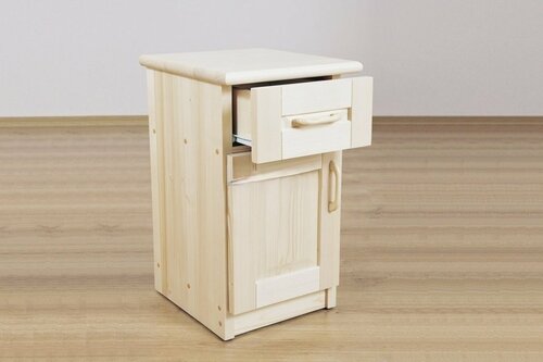 Noční stolek Lucie - smrk