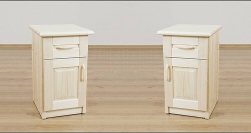 Noční stolek Lucie - smrk