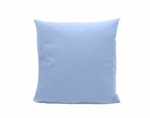 Potah na polštář bavlna 40x40 / světle modrá
