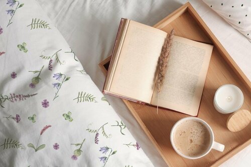 Povlečení bavlněné 140/200 + 70/90 - květ