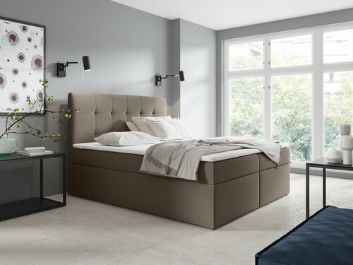 Čalouněná postel Directo 200/200 cm s úložným prostorem/ Varianty barev 