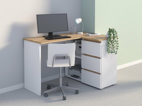 Rohový psací stůl ve skandinávském stylu - Norge