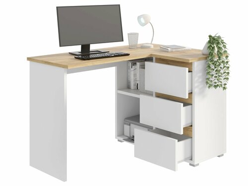 Rohový psací stůl ve skandinávském stylu - Norge