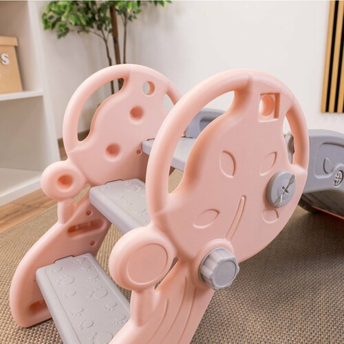 Dětská skluzavka - růžová