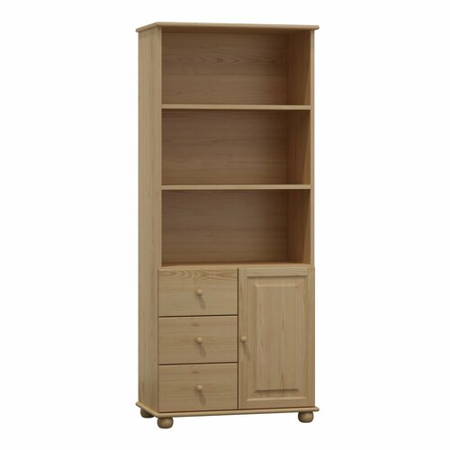 Policový regál z masivu borovice 67A 80/190/42 cm