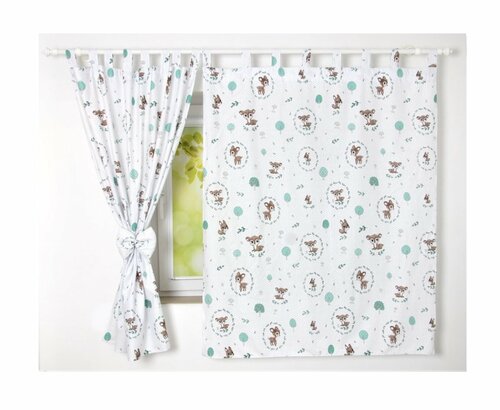 Dětské závěsy 120x160 cm - srneček