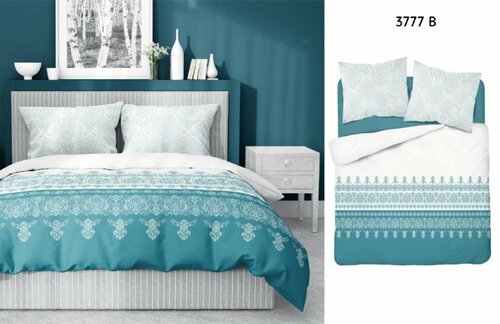 Povlečení bavlna - 140/200 a 70/80 cm vzor 3777B