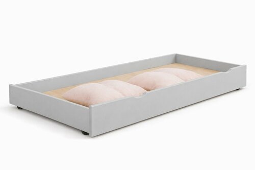 Šuplík + přistýlka 2v1 - 190/90 cm šedá