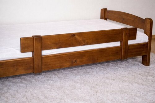 Univerzální ochranná bariérka z masivu - 100 cm dub