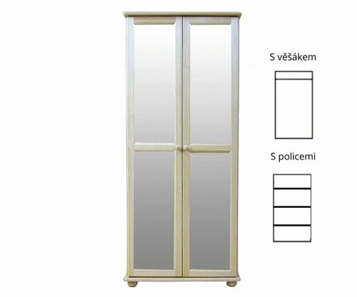 Skříň masiv borovice - SF 40B