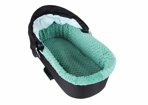 Oboustranné polstrování do korbičky + matrace - Husičky