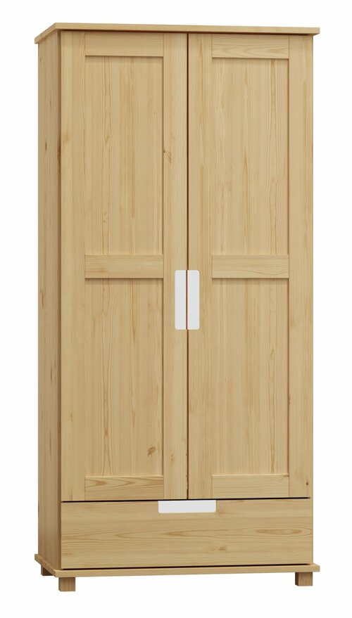 Skříň z masivu borovice Thorax 90/190/60 cm