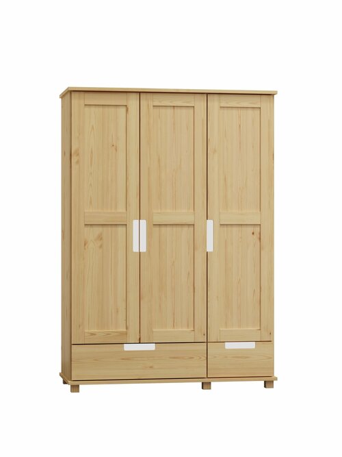 Skříň z masivu borovice Thorax 9 120/190/60 cm