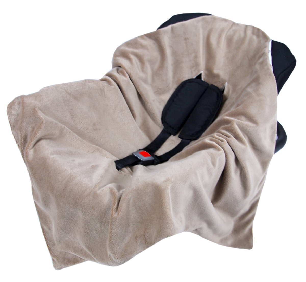 Oboustranná deka do kočárku minky 80x80 cm - koala