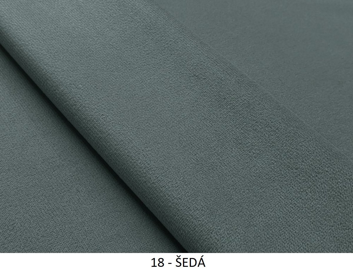 Čalouněný panel Hexagon 5 cm - šedá 18