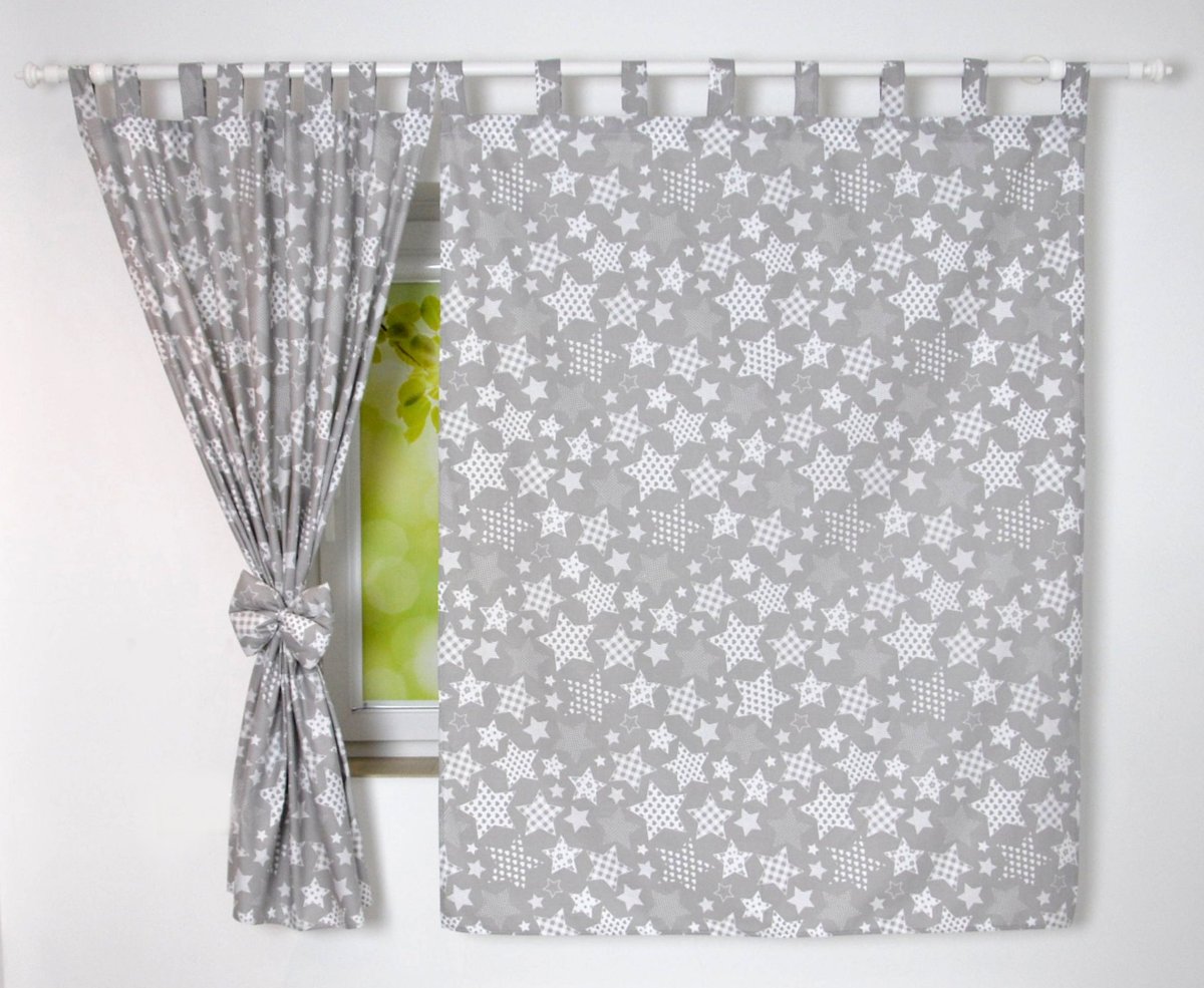 Dětské závěsy 120x160 cm - Hvězdičky