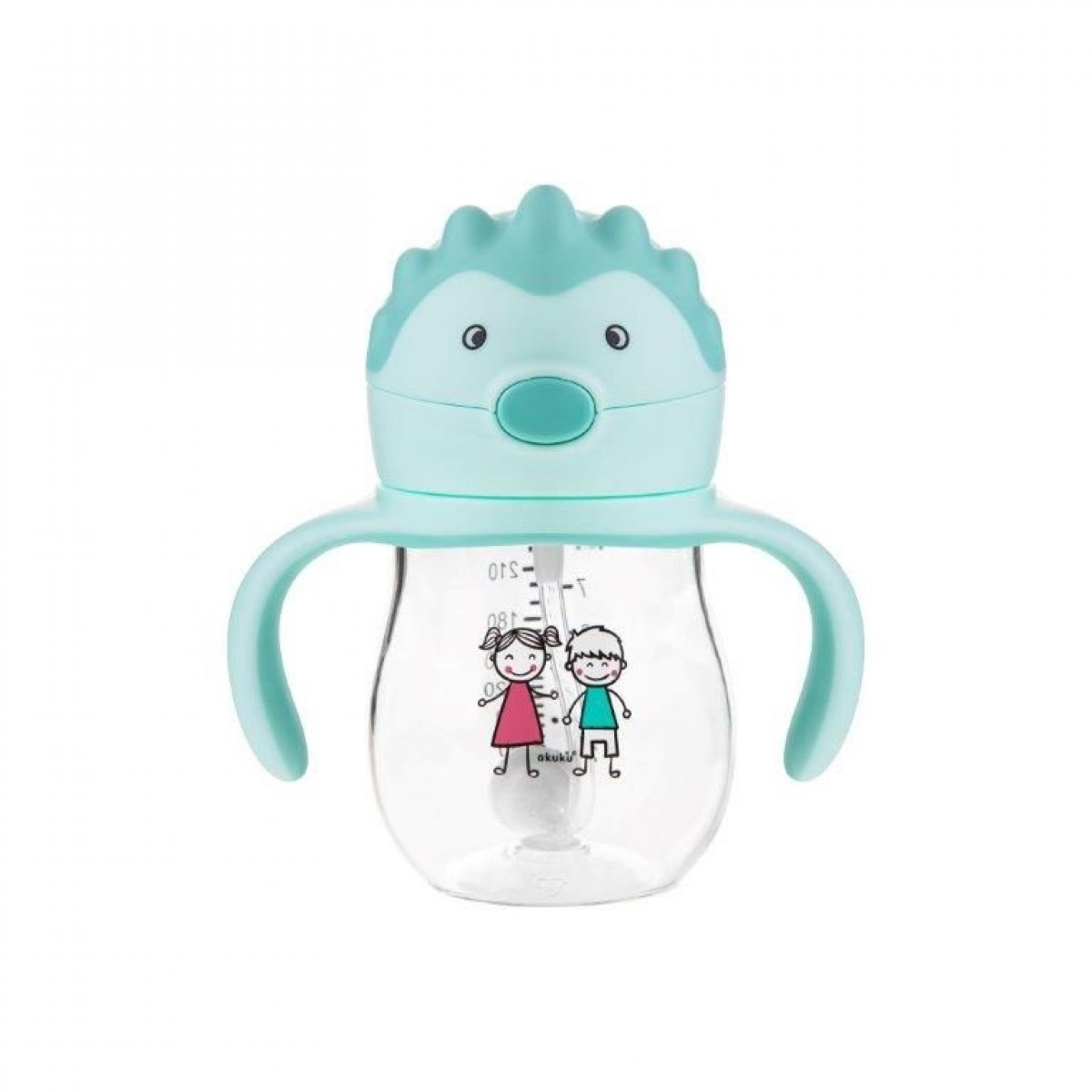 Lahvička se slámkou a závažím - 250 ml